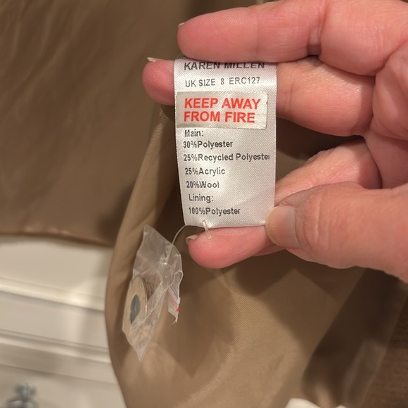 KAREN MILLEN EUC trench - Picture 8 of 9